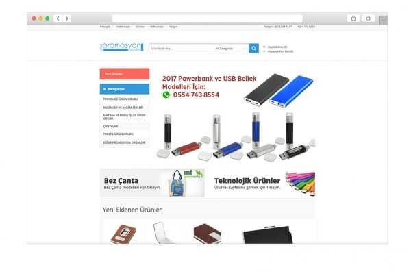E-Ticaret Sitesi Ucuzpromosyonurunleri.net