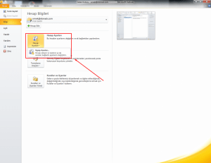 Outlook Mail Kurmak